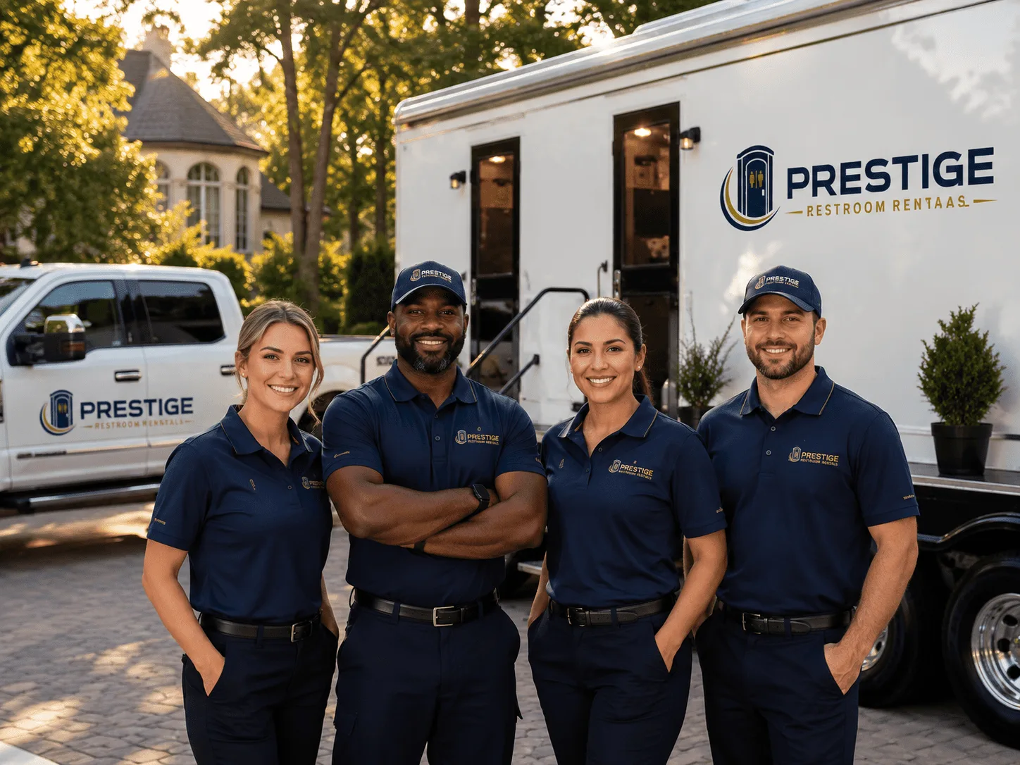 Trusted Luxury Portable Restrooms company in Crosby, MS